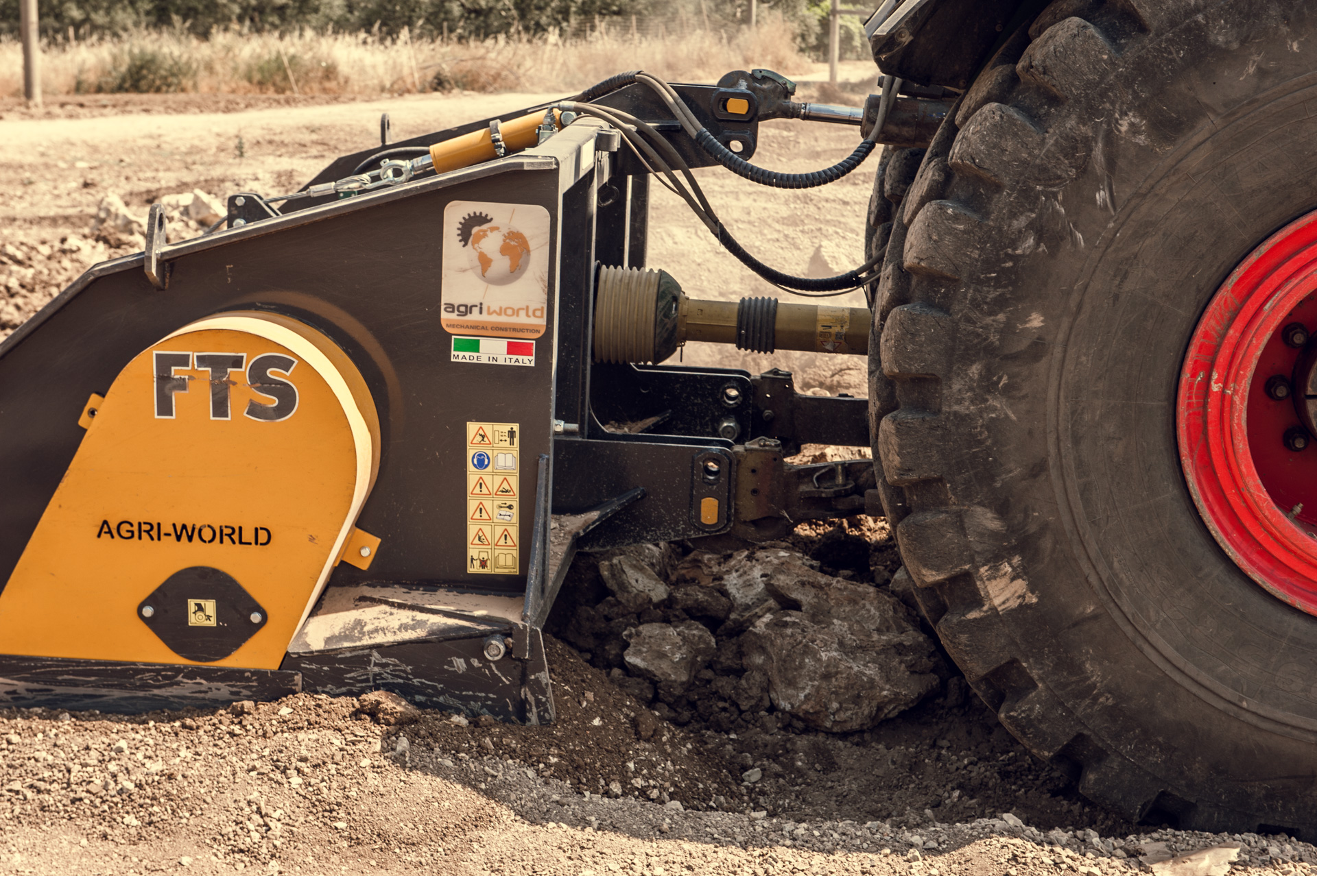 Ротоватор Agri World FTS 07 заглубление до 250 мм