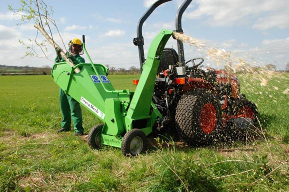Измельчитель веток тракторный  Greenmech CS 100 TMP
