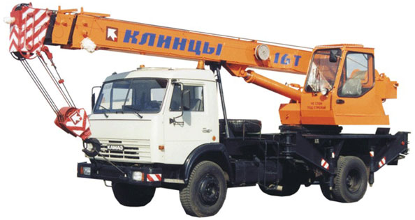 Автокран КС-35719-7-02 "Клинцы "(4х2) 16т.