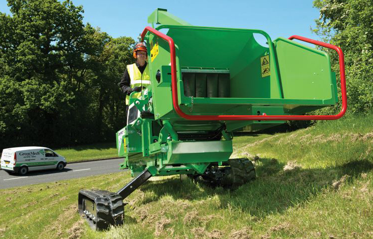 Измельчитель веток Greenmech Safe-Trak 19-28