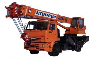 Автокран КС-45719-8А "Клинцы" (4х2) 20т.