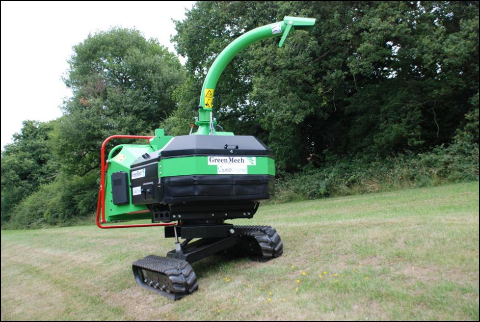 Измельчитель веток Greenmech QuadTruck 160