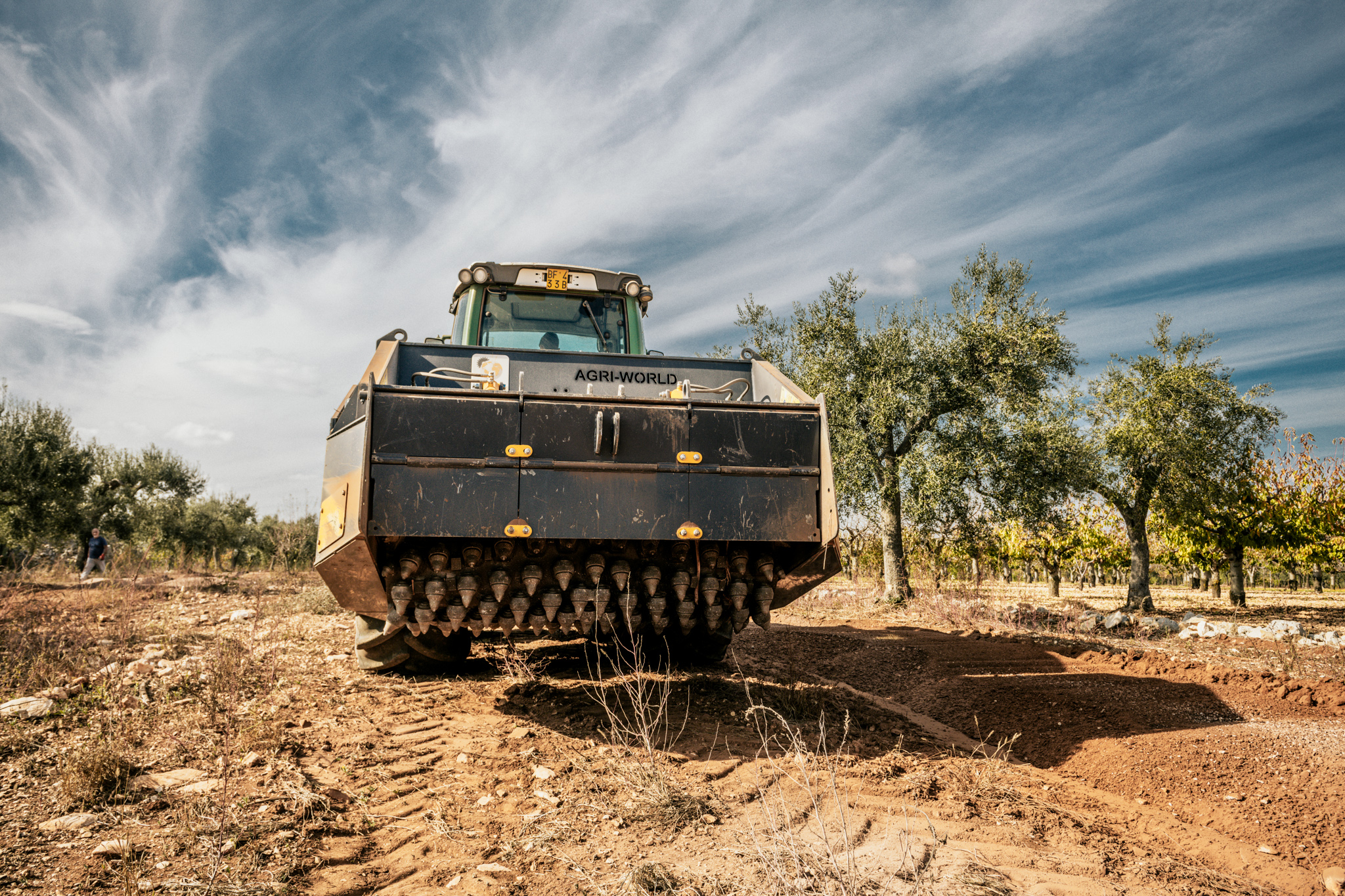 Ротоватор Agri World FPR 25 заглубление до 450 мм