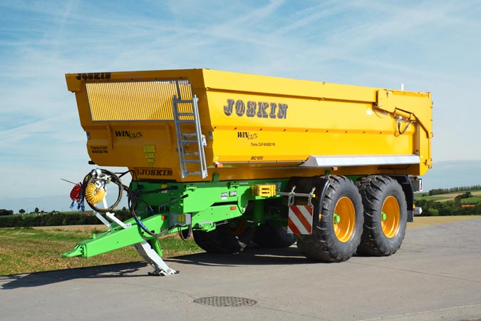 Самосвальный прицеп Joskin Trans-CAP 6500/22BC150