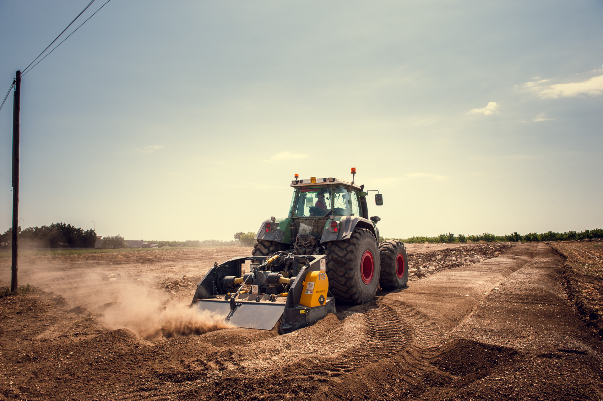 Ротоватор Agri World FTS 15 заглубление до 300 мм