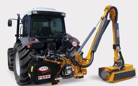 Манипуляторная косилка-кусторез FERRI T470P