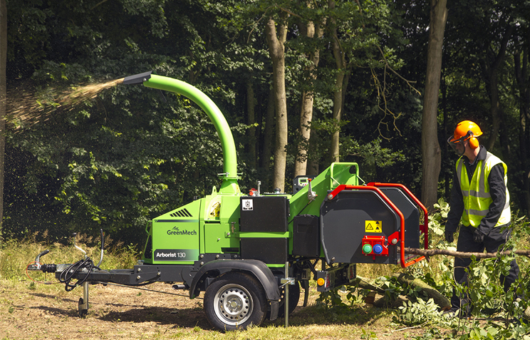 Измельчитель веток Greenmech Arborist 130