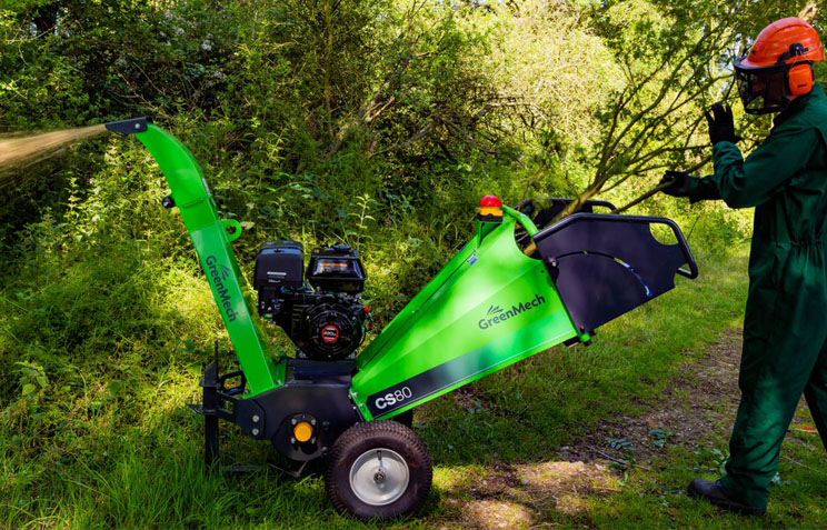 Дробилка древесины GreenMech CS 80
