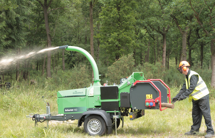 Измельчитель веток Greenmech Arborist 150 