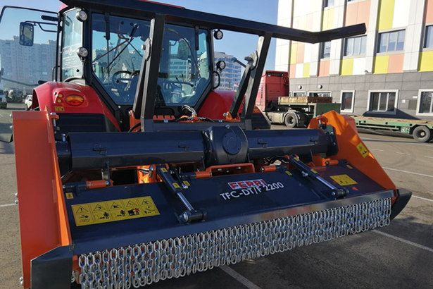 Мульчер рядом с зерносушилкой? Бывает и такое