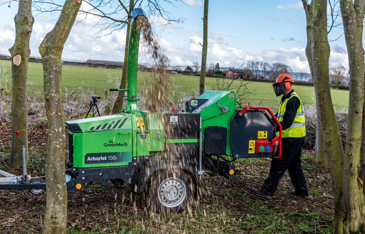 Измельчитель веток Greenmech Arborist 150 P