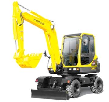 Экскаватор   Hyundai R55 W-7