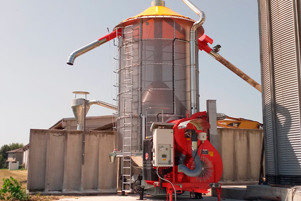 Самый экономичный расход топлива в мобильной зерносушилке в России