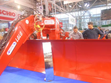 Планировщик грунта Rossetto серии LGLSP ширина 6.0-8.0 м, мощность трактора от 300 л.с.