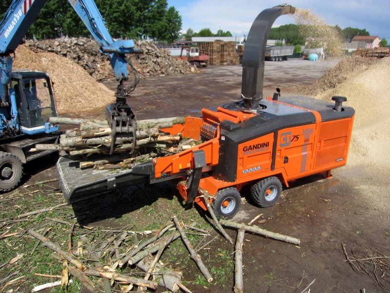 Дробилка древесины Gandini 50/75 MTS
