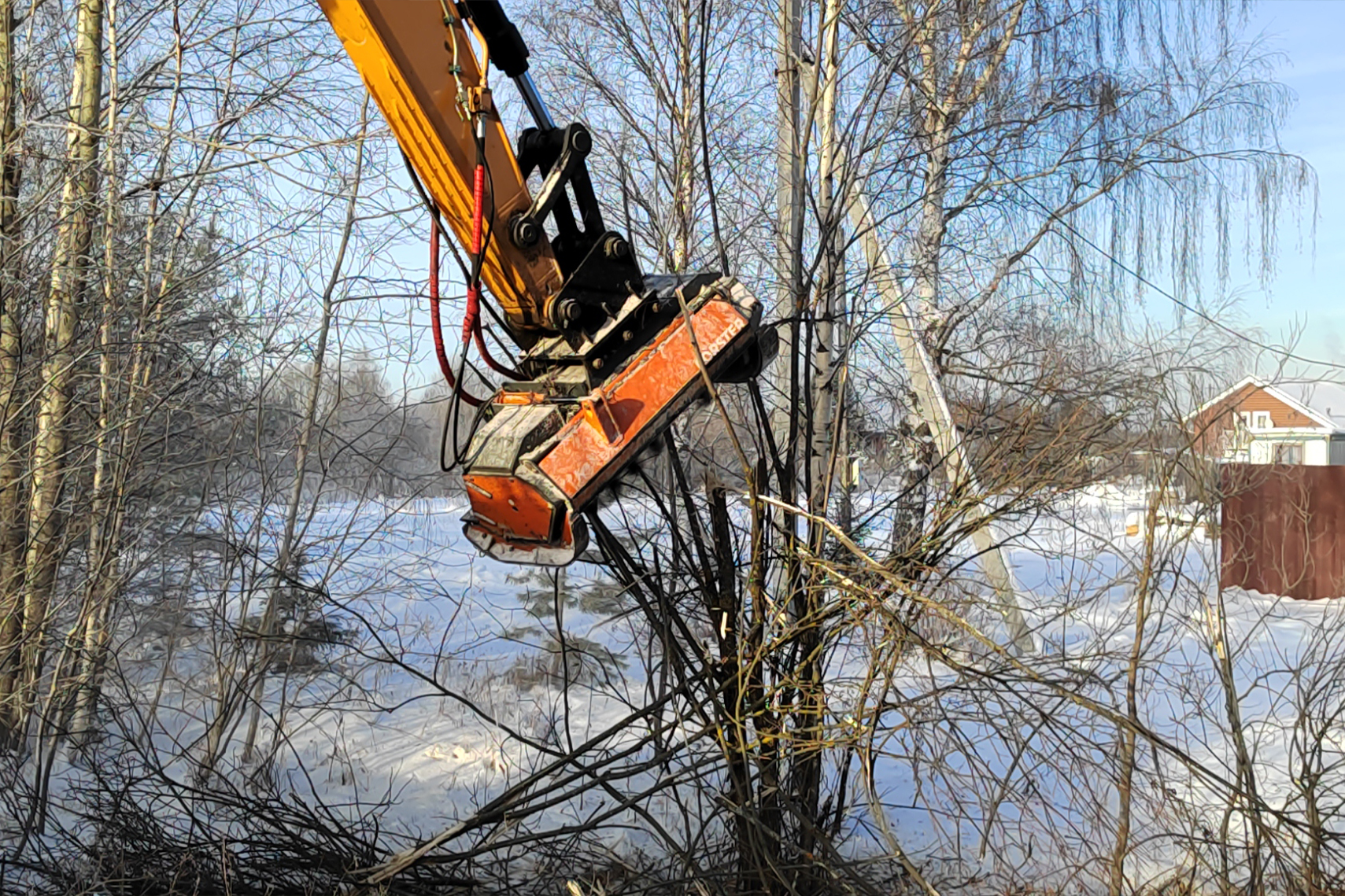 Мульчеры FÖRSTER полностью подготовлены к работе в зимних условиях
