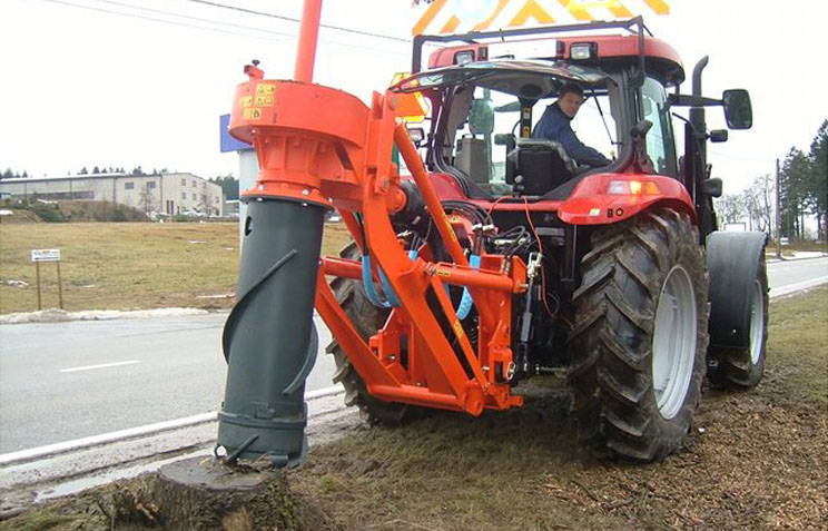 Тракторный измельчитель пней Rotor Speedy 100/130 (Цилиндр)