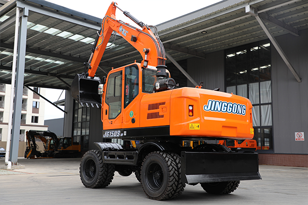Колесный экскаватор JINGGONG - правильный выбор! 