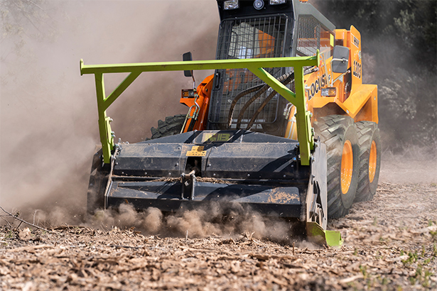 Гидравлические мульчеры на минипогрузчик Niubo