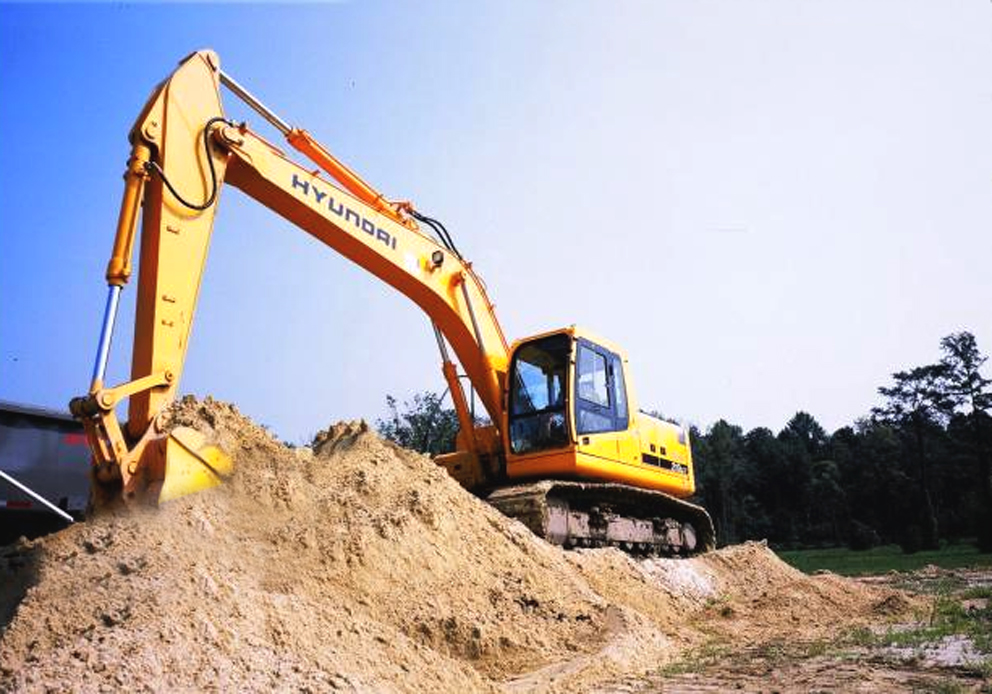 Гусеничный экскаватор Hyundai R140LC-7