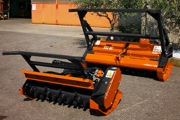 Новейшие Итальянские мульчеры FORSTER уже в пути!