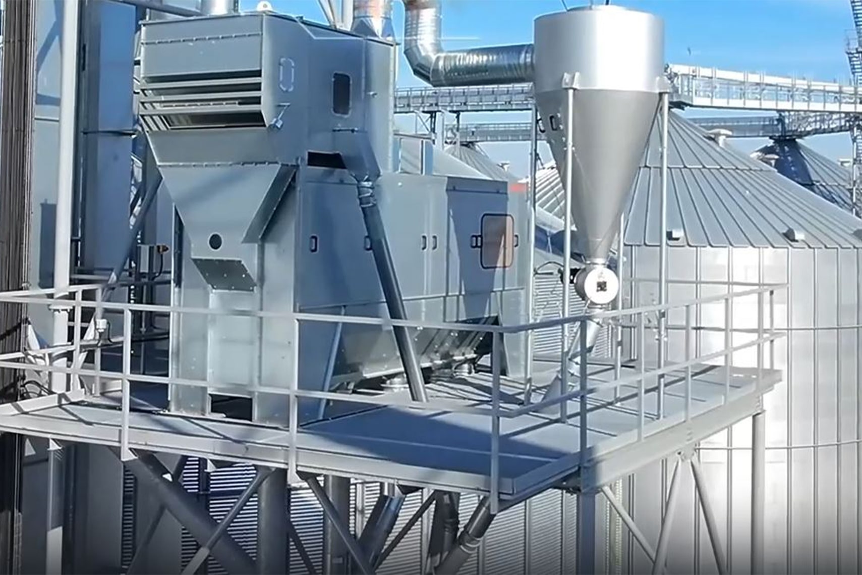 Зерноочистительная машина Elica 7-33 переработала 1,5 млн тонн зерна: какие поломки были у оборудования