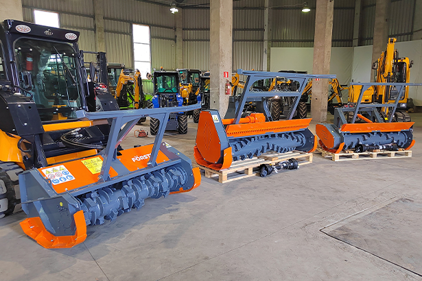 Новое поступление мульчеров Forster на склад!