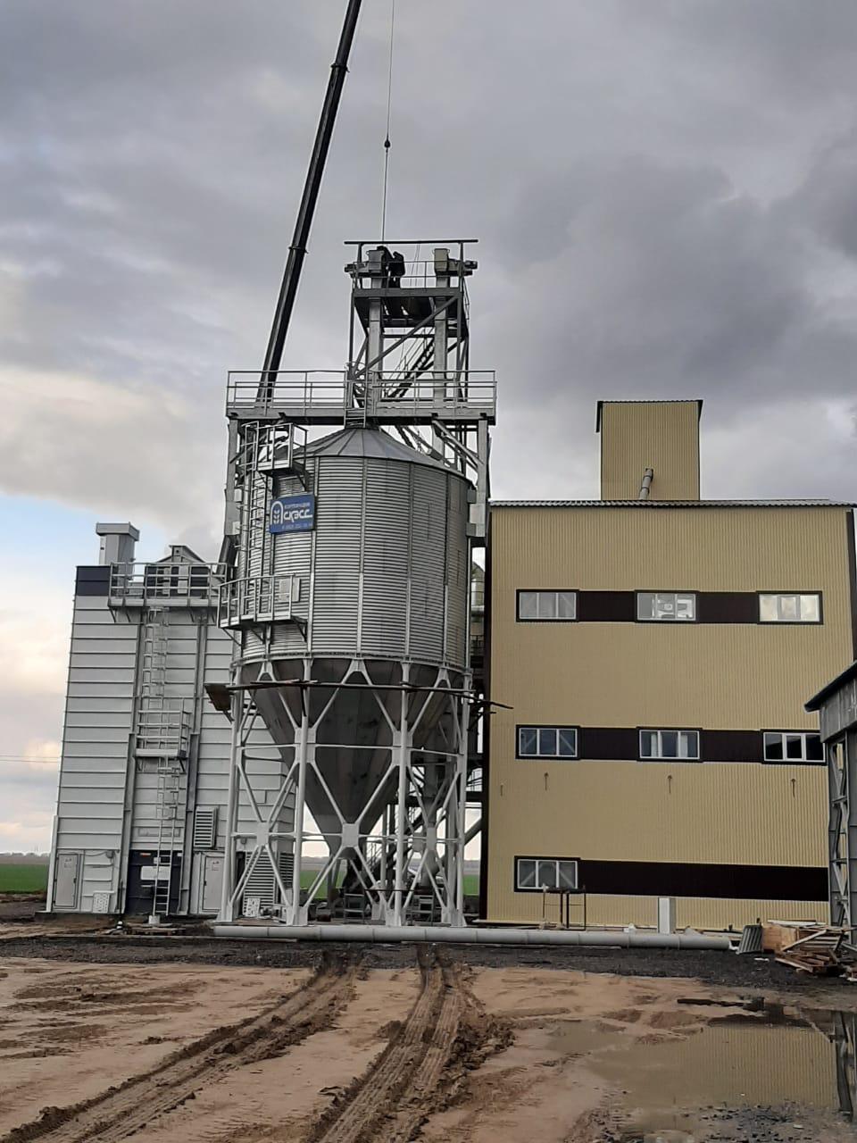 Зерносушильный комплекс Strahl 2000FR ООО «Бугров и Ананьин» 