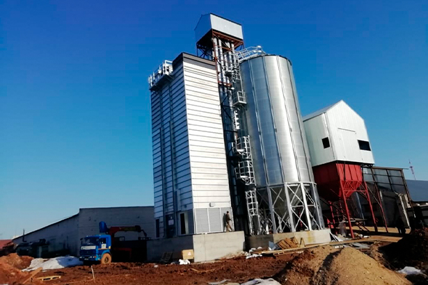 Зерносушильный комплекс Strahl 5000FR ООО «Росагро» 