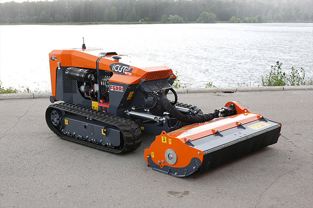 Робот косилка iCut в России