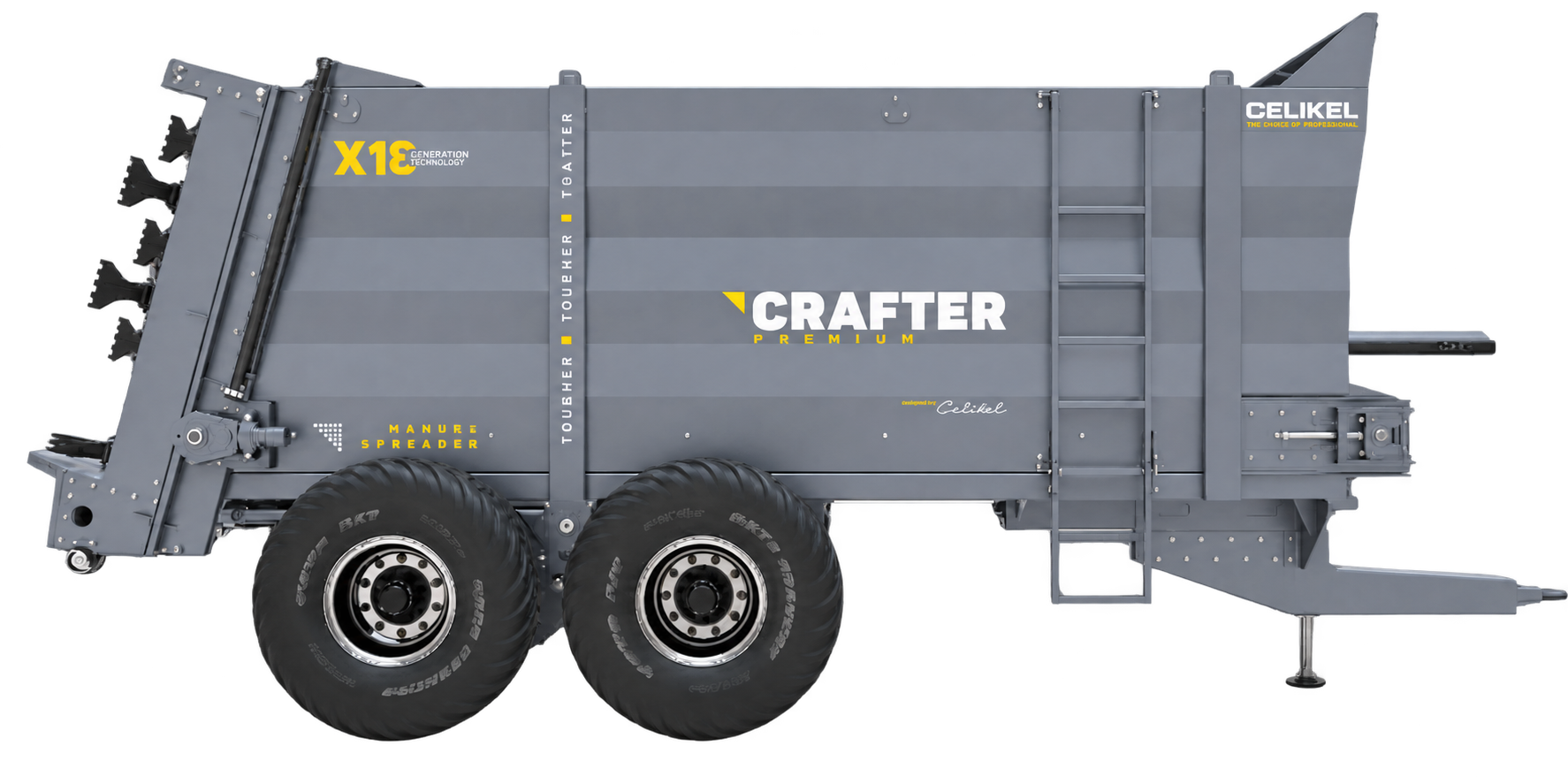 Навозоразбрасыватель CELIKEL CRAFTER X18 (18т 16м3)