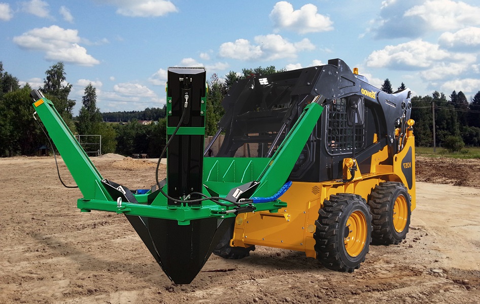 Пересадчик деревьев Bystron для минипогрузчика