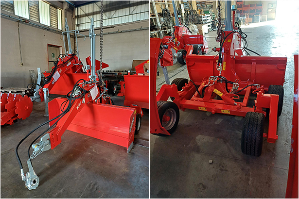 Новый этап для завода Rossetto: производства планировщика грунта модели LSR