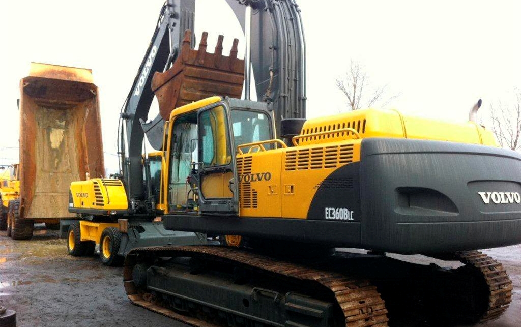 Гусеничный экскаватор Volvo EC360BLC