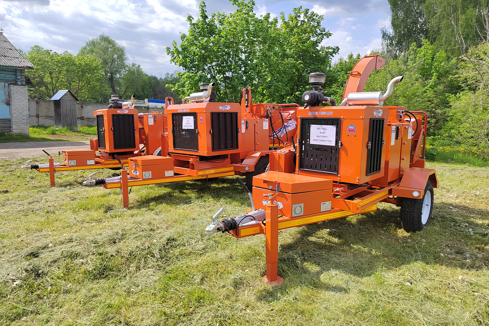 Измельчители веток TomCat в наличии на складе!