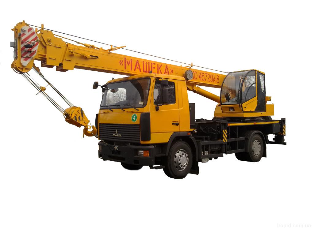 Автомобильный кран «Машека» КС-45729А-8-02 на шасси МАЗ-5340В2 (4*2) , грузоподъемность 16тн