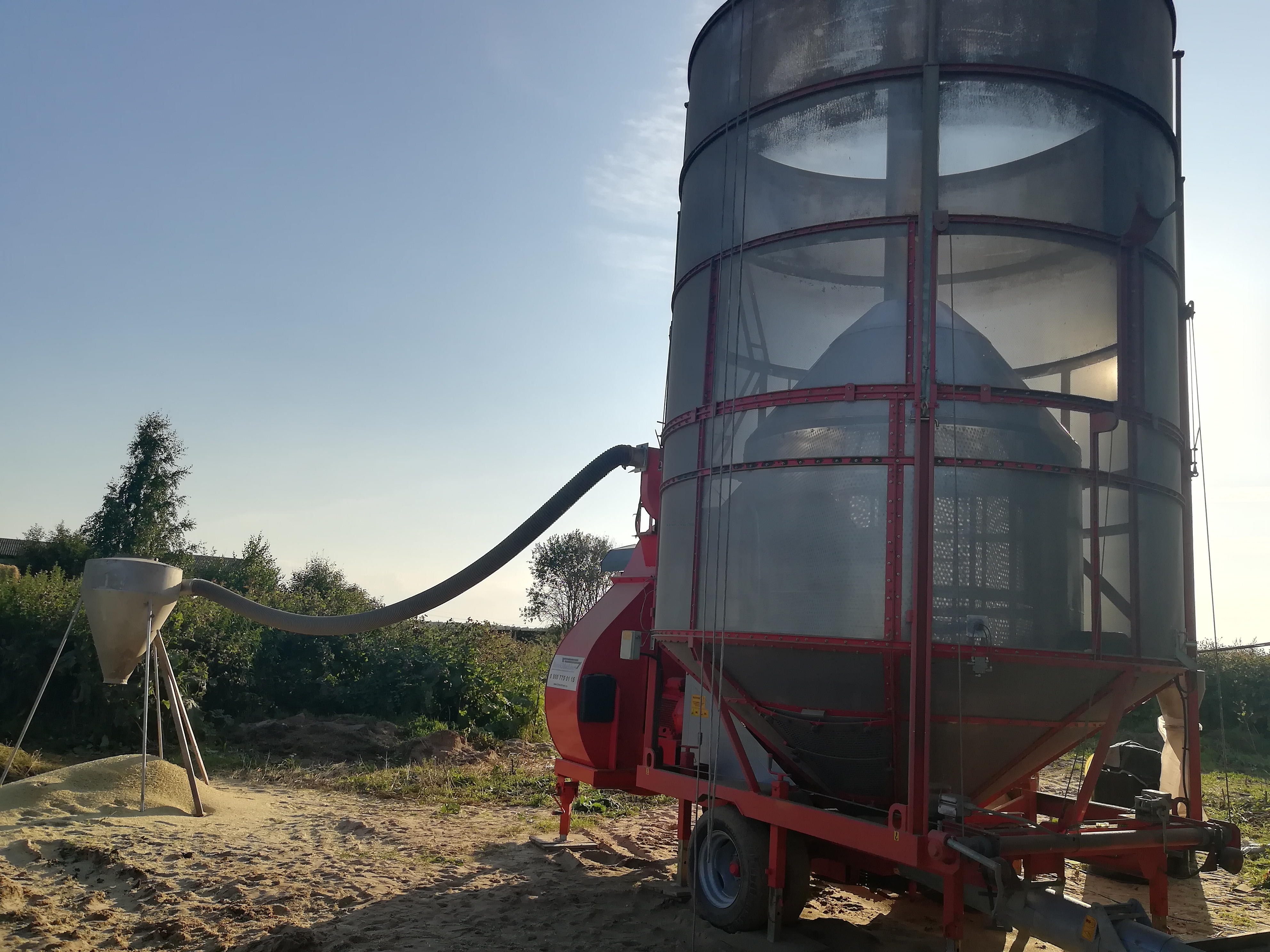 Мобильная зерносушилка Fratelli Pedrotti LARGE 240 произв-ть до 170 т/сутки