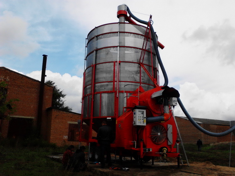 Мобильная зерносушилка Fratelli Pedrotti XL 350 произв-ть до 230 т/сутки