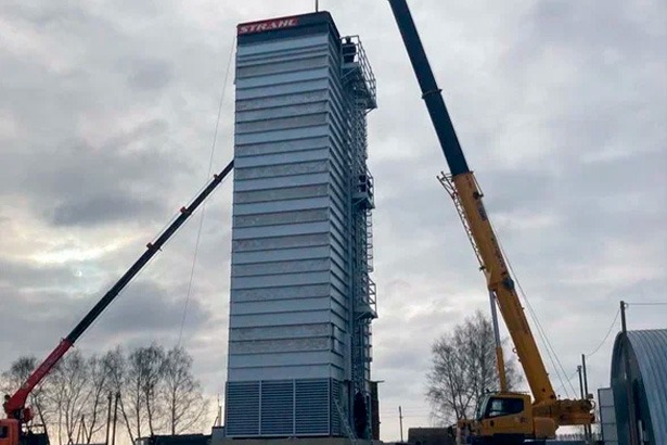 Зерносушильный комплекс Strahl 5000 FRVA КФХ «Петрович»