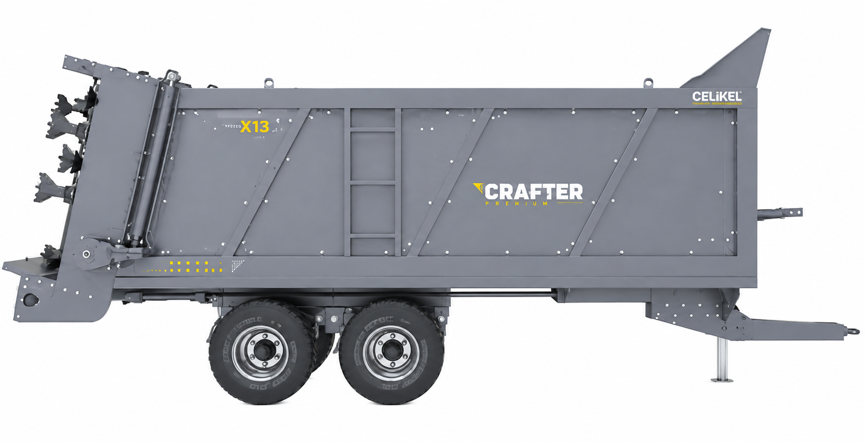 Навозоразбрасыватель CELIKEL CRAFTER X13 (13т 11м3)