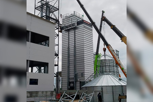 Зерносушильный комплекс Strahl 5000 FRVA ГК Русская Аграрная Группа